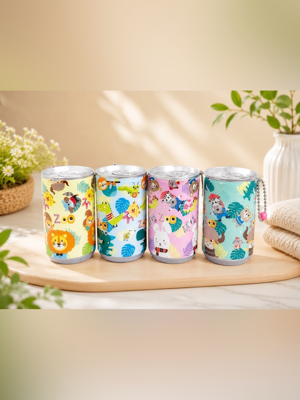 Set of 4 tissues charms
